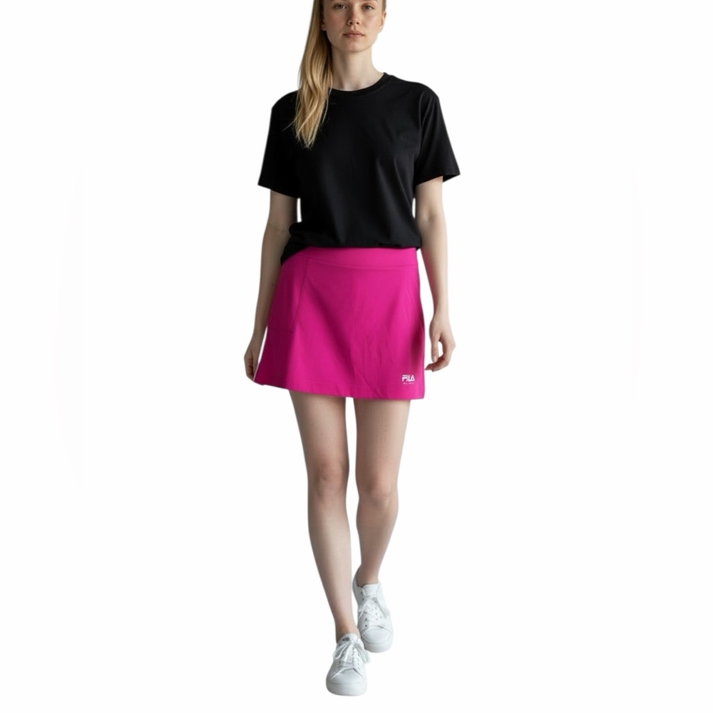 FILA Women's Vibrant Pink A-Line Skort